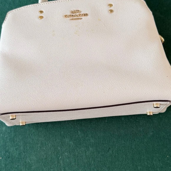 Coach Ivory Satchel Bag - Picture 12 of 16